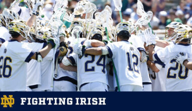 Championship Weekend Bound: Irish Down JHU To Head To Final Four – Notre Dame Fighting Irish – Official Athletics Website
