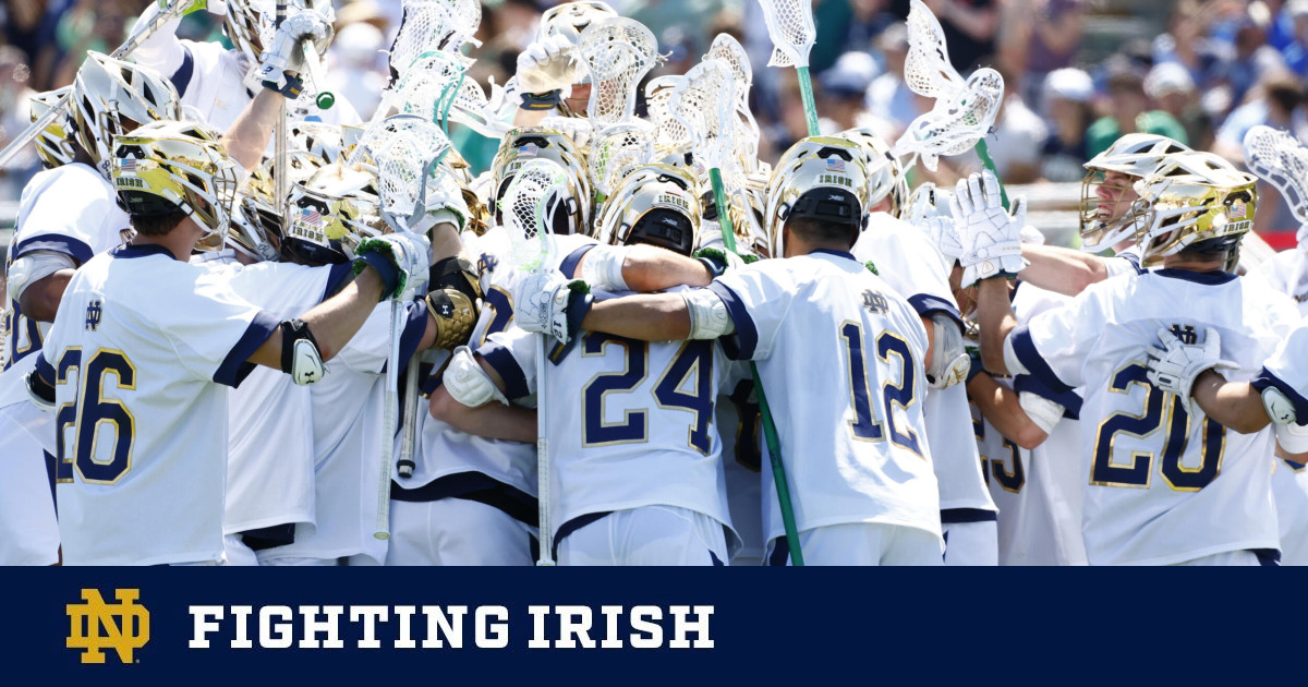 Championship Weekend Bound: Irish Down JHU To Head To Final Four – Notre Dame Fighting Irish – Official Athletics Website