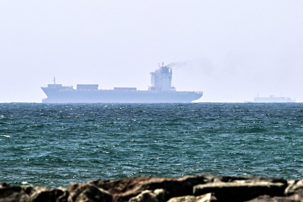 Vessels are seen off the coast of the United Arab Emirates on Thursday. Iran’s new body overseeing the Strait of Hormuz said its claimed area of control extends to Emirati waters. Photo: via TNS