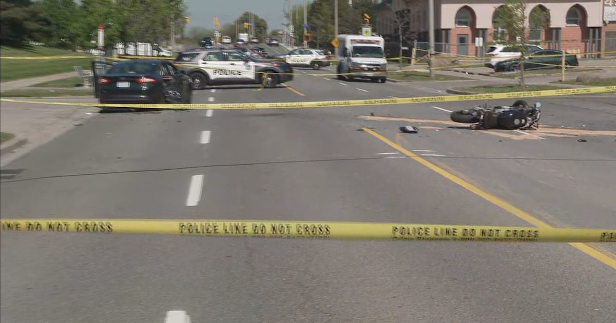 Motorcyclist dead after Scarborough multi-vehicle collision