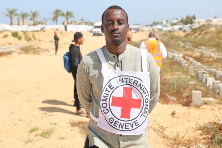 ICRC worker