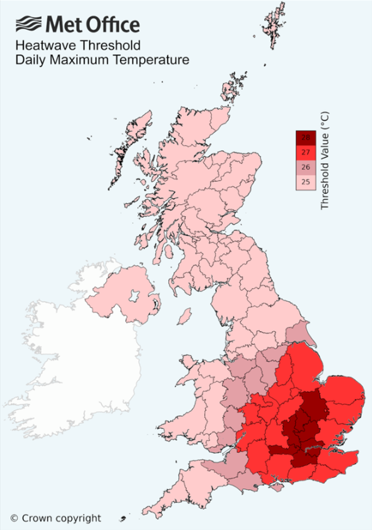 UK weather map