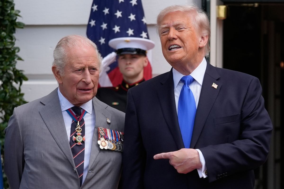 President Trump and King Charles