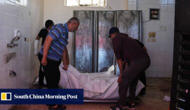 Israeli fire kills parents and their baby in Gaza refugee camp, officials say