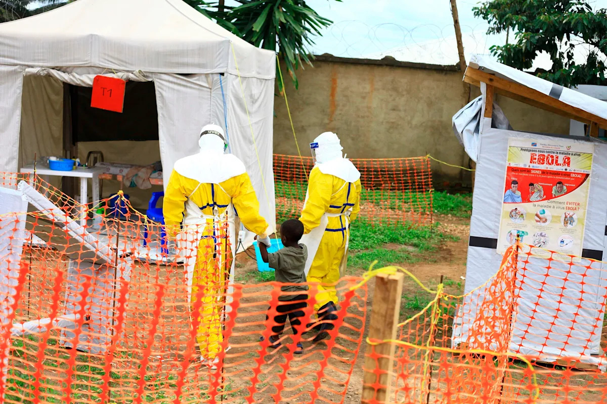 A new Ebola outbreak is confirmed in a remote Congo province, with 65 deaths recorded