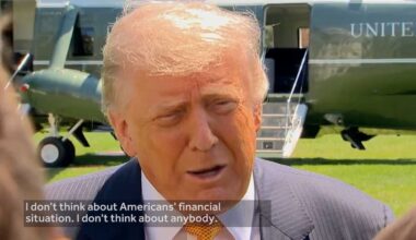 Trump says US economy doesn't influence Iran War decisions