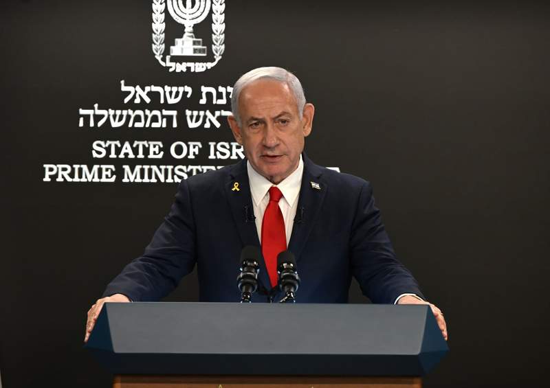 Netanyahu says Israel is 'at war with Hezbollah'