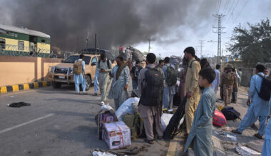 A powerful bomb has exploded near railway track in southwest Pakistan, killing at least 19 people