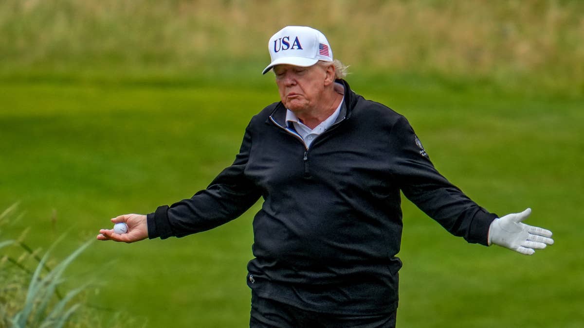 President Trump Accused Of Ruining PGA Tour's Cadillac Championship