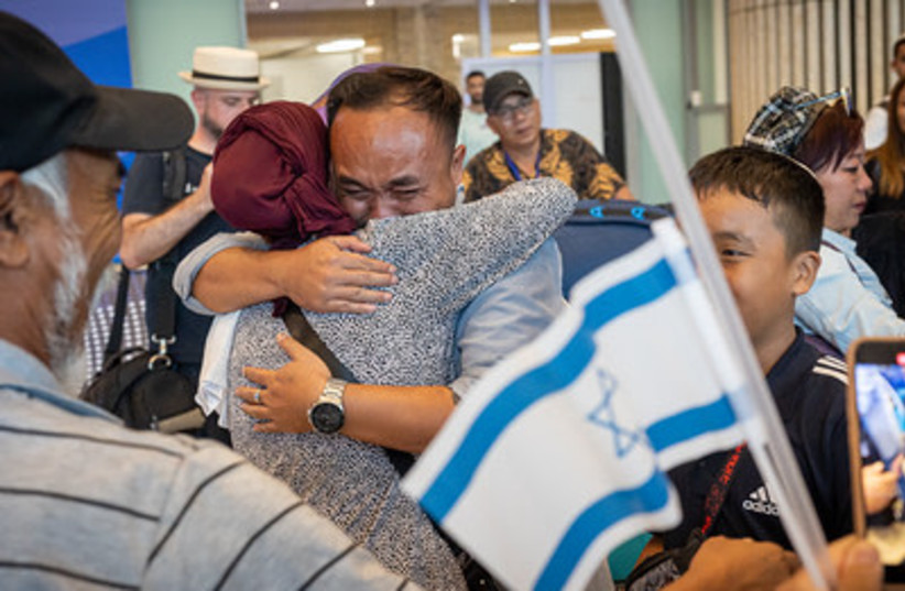 ALIYAH EMBRACE, Bnei Menashe. Photo from Laura's exhibition.