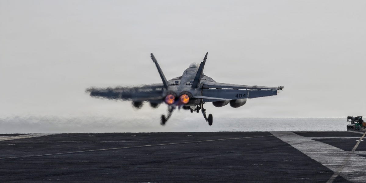 US Navy Shot Out Rudder of Iran Blockade Runner With Fighter Jet Gun