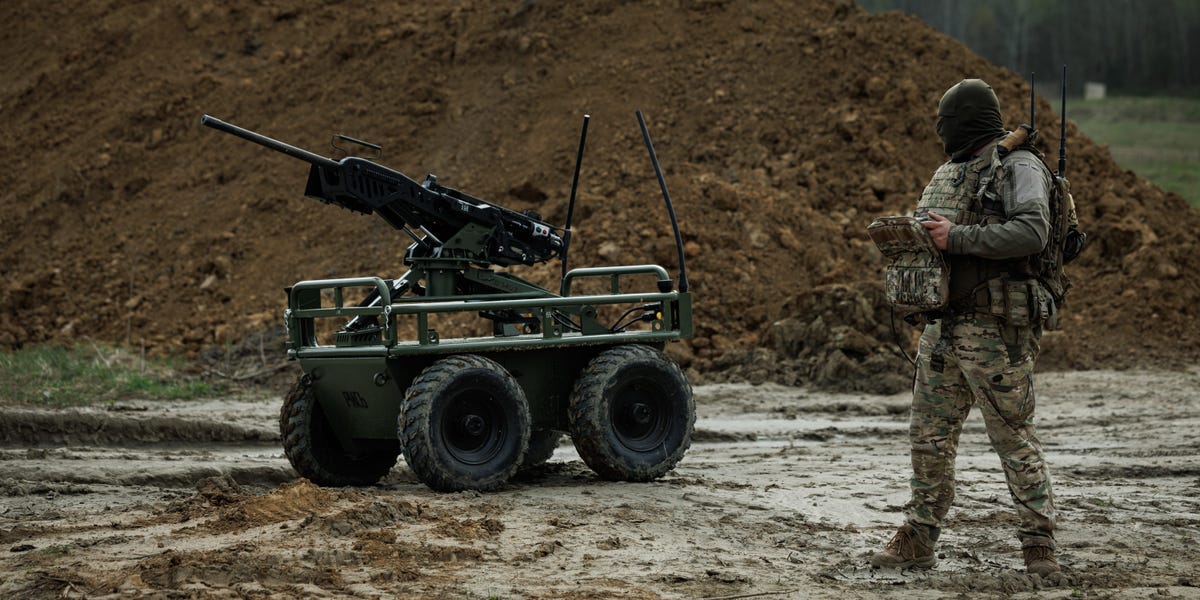 Russians Surrendering to Ukraine's Ground Robots Surprised the Maker