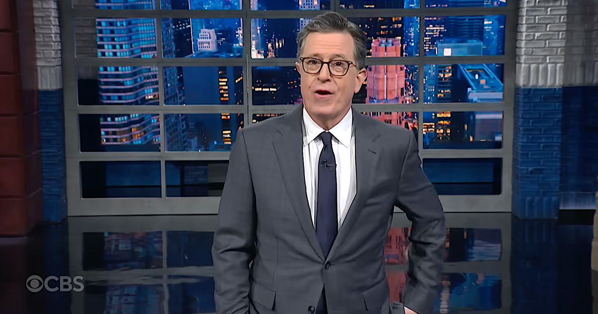 Trump's Manic Posting Spree Has Stephen Colbert Asking 1 Question