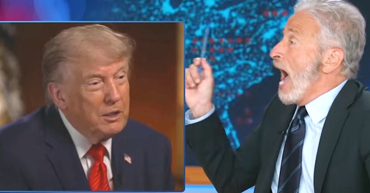Jon Stewart Stunned By Bonkers Trump Moment