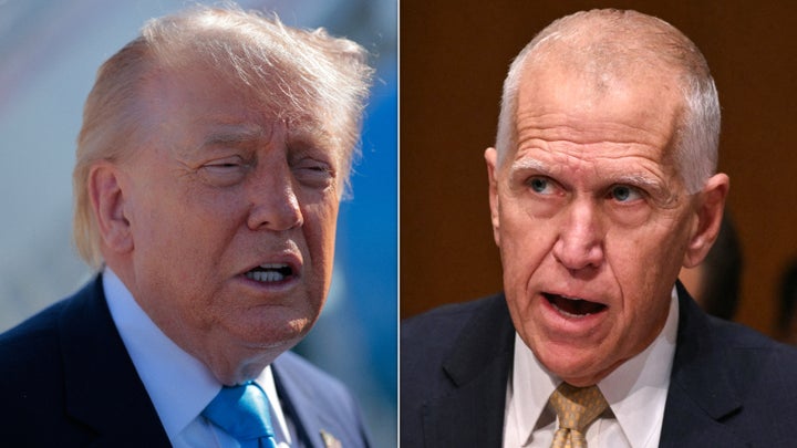 President Donald Trump ranted about Sen. Thom Tillis after the retiring lawmaker again expressed concern about Trump's legacy.