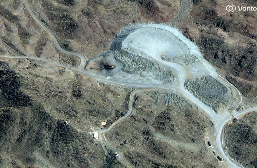 A satellite image shows the Natanz fuel enrichment complex, Iran, March 7, 2026