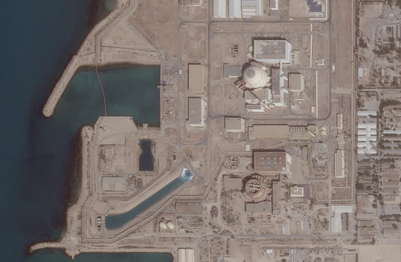 SATELLITE IMAGE shows the Bushehr Nuclear Power Plant, in Bushehr Province, Iran, May 26, 2025.