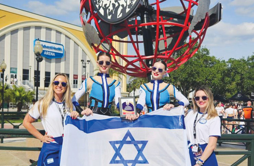 World championships in Orlando, Florida, 2024. (L): Athlete Anna Privalova.
