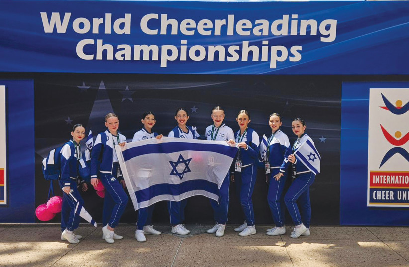 Youth Pom at the Orlando World Championships, 2024.