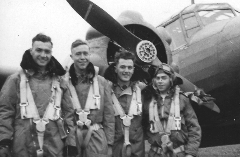 The band together. Zaidy in uniform on far left.