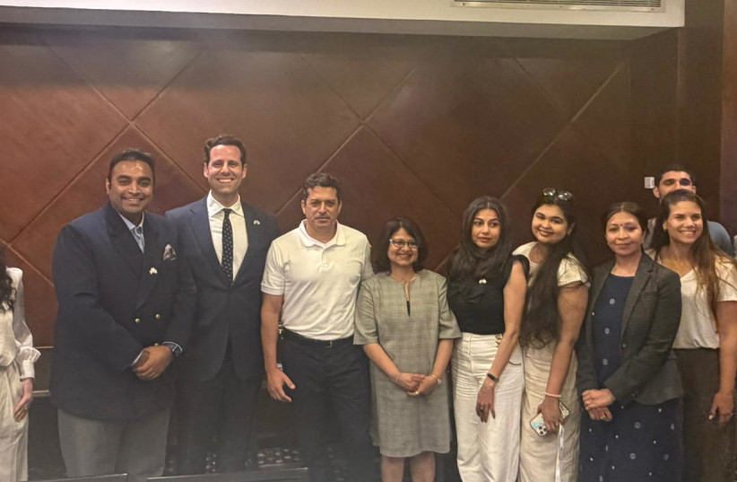 The Israel-India Friendship Club with Diaspora Affairs Minister Amichai Chikli. May, 2026.