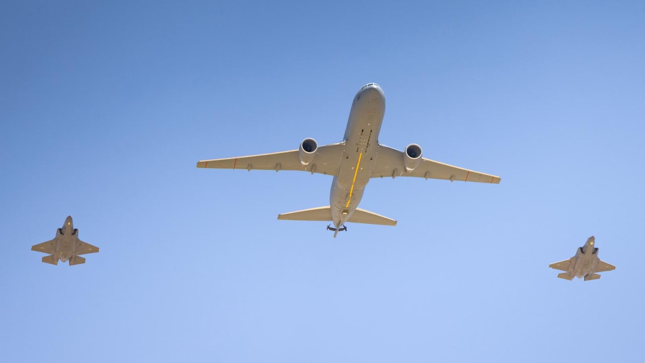 IDF receives first KC-46 aircraft from US, May 27, 2026.
