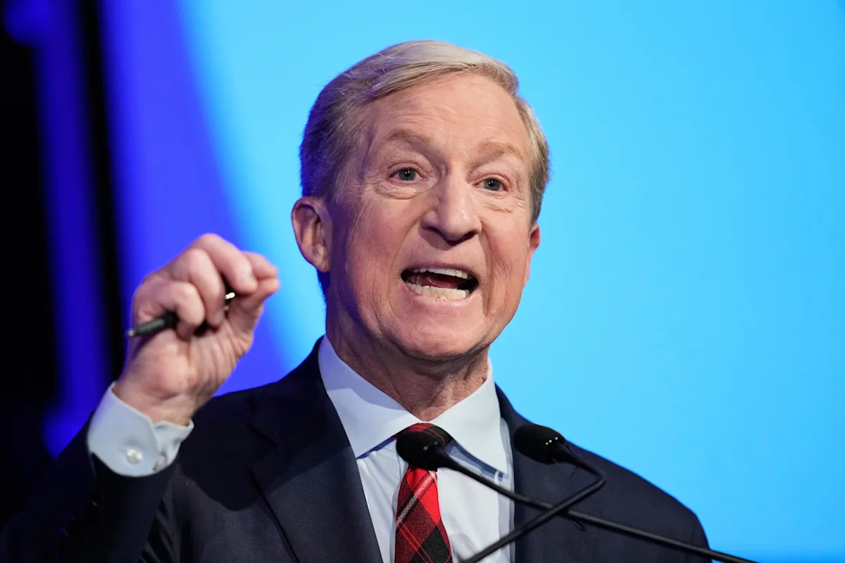 Billionaire Tom Steyer's ad spending breaks records in California governor's race