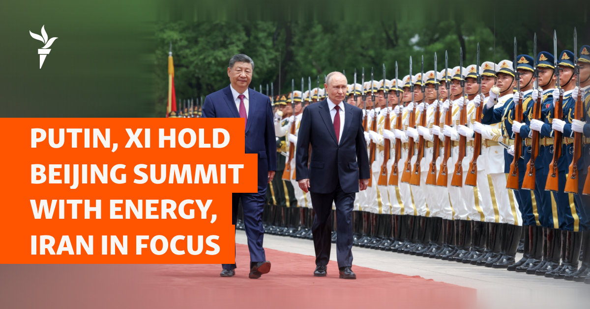 Putin, Xi Hold Beijing Summit With Energy, Iran In Focus