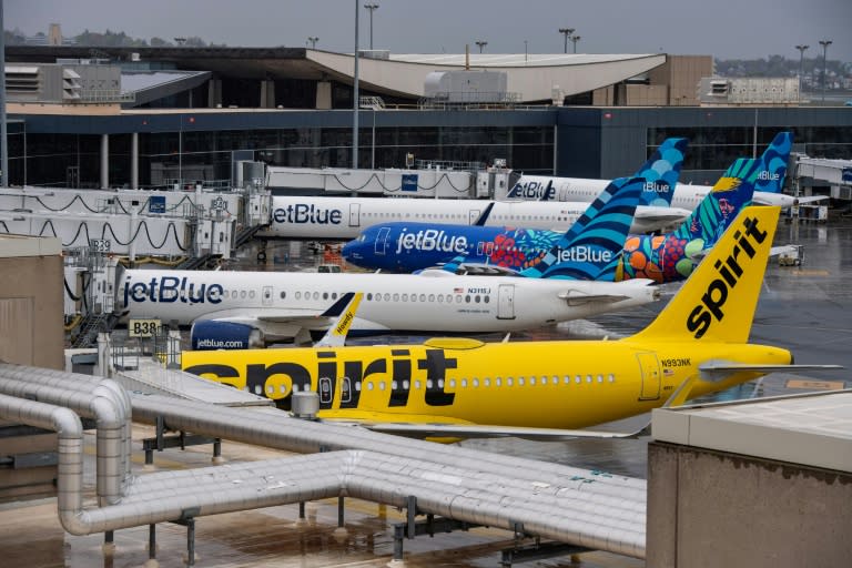 Spirit Airlines has promised refunds to passengers whose flights were cancelled overnight as it announced the end of operations (Joseph Prezioso)