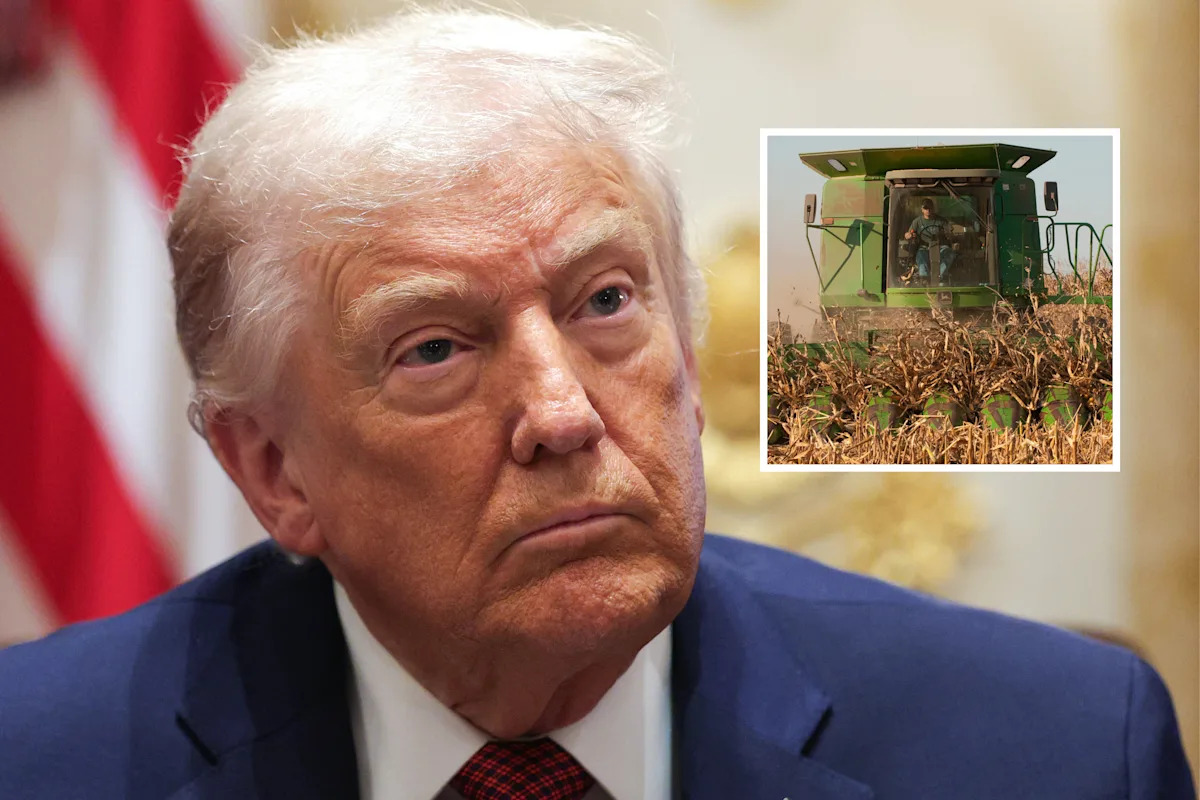 Trump’s Approval Rating Collapses With Rural Americans Amid Farmer Fury