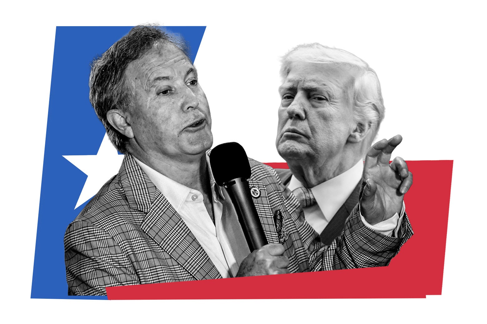 Ken Paxton and Donald Trump.