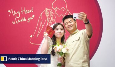China’s marriage numbers plunge to Covid-era low as population woes deepen