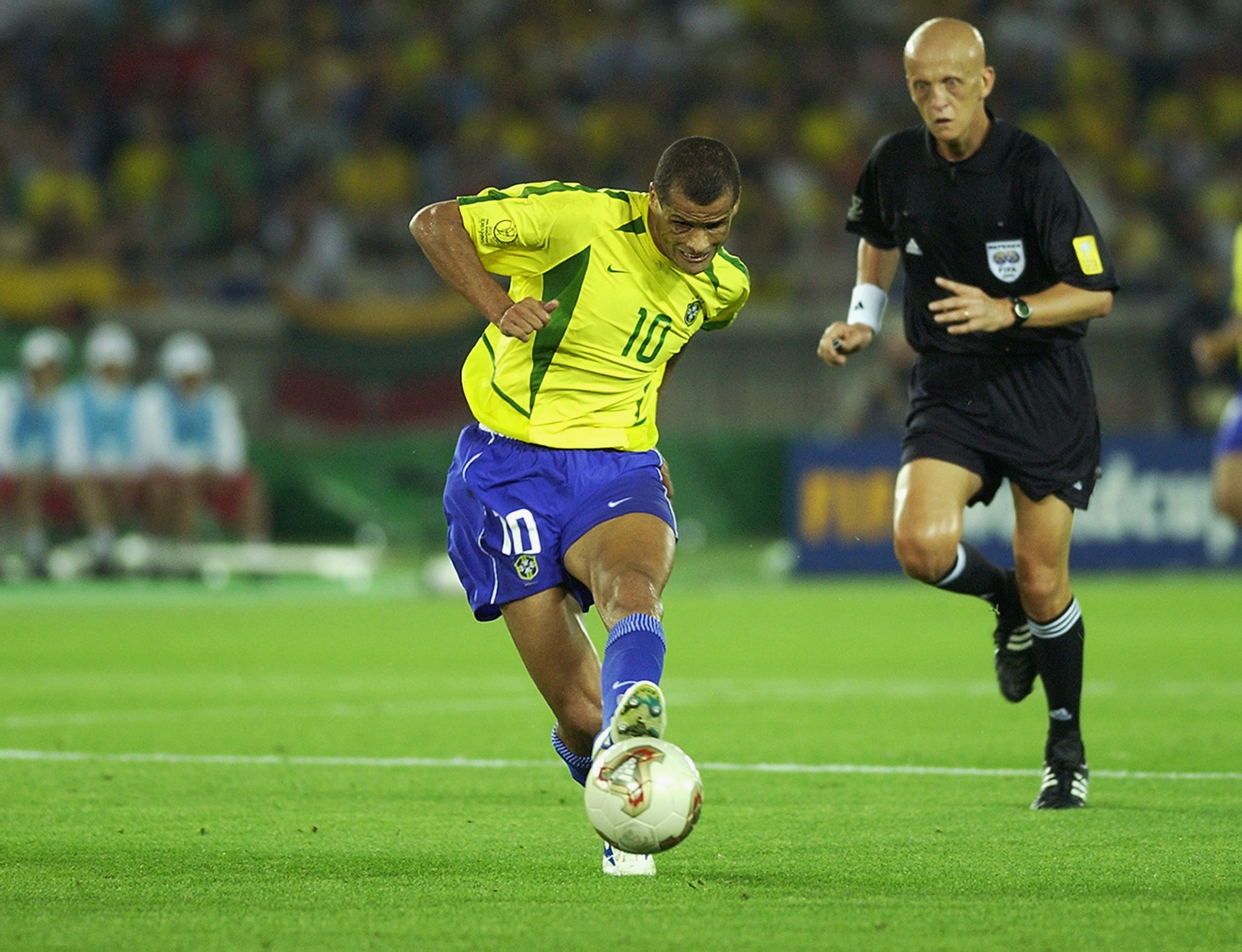 Rivaldo starred in Brazil's 2002 triumph