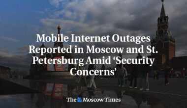 Mobile Internet Outages Reported in Moscow and St. Petersburg Amid ‘Security Concerns’