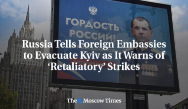 Russia Tells Foreign Embassies in Kyiv to Evacuate as It Warns of ‘Retaliatory’ Strikes