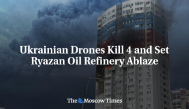 Ukrainian Drones Kill 4 and Set Ryazan Oil Refinery Ablaze