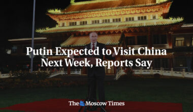 Putin Expected to Visit China Next Week, Reports Say