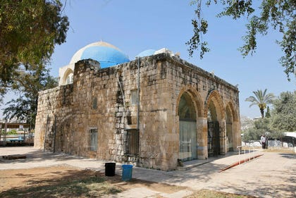 According to Jewish tradition, this is where Rabban Gamaliel is buried, president of the Sanhedrin in the first century C.E. Credit: Ilan Assayag According to Jewish tradition, this is where Rabban Gamaliel is buried, president of the Sanhedrin in the first century C.E.