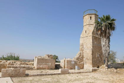 Tel Yavneh. There are wonderful views from the summit in every direction. Credit: Ilan Assayag Tel Yavneh. There are wonderful views from the summit in every direction.