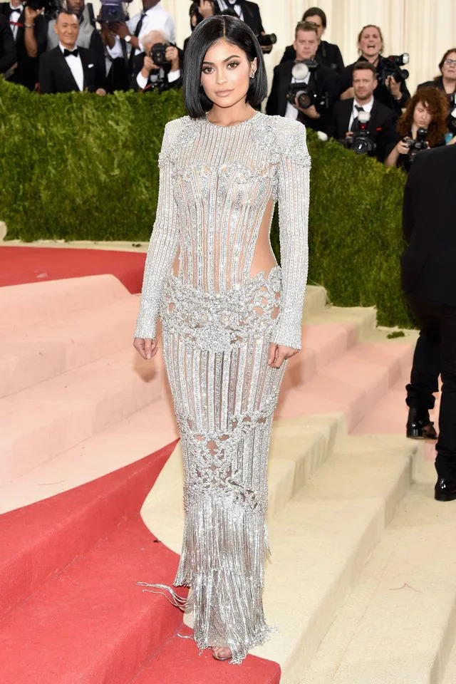 Kylie Jenner attends the Met Gala on May 2, 2016.Credit: Getty Images