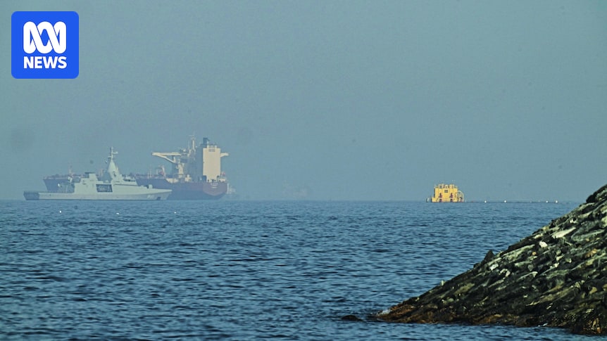 Cargo ship in Strait of Hormuz says it was attacked as peace negotiations continue