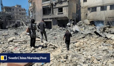 Strikes kill family of 6 after Israel declares south Lebanon ‘combat zone’