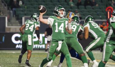 Saskatchewan Roughriders give QB Jack Coan start in preseason opener versus Calgary