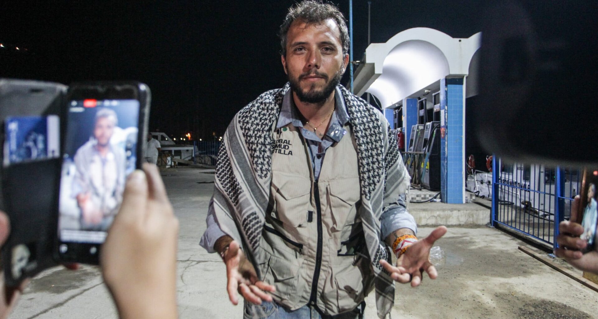 Two detained Gaza flotilla leaders brought to Israel for questioning