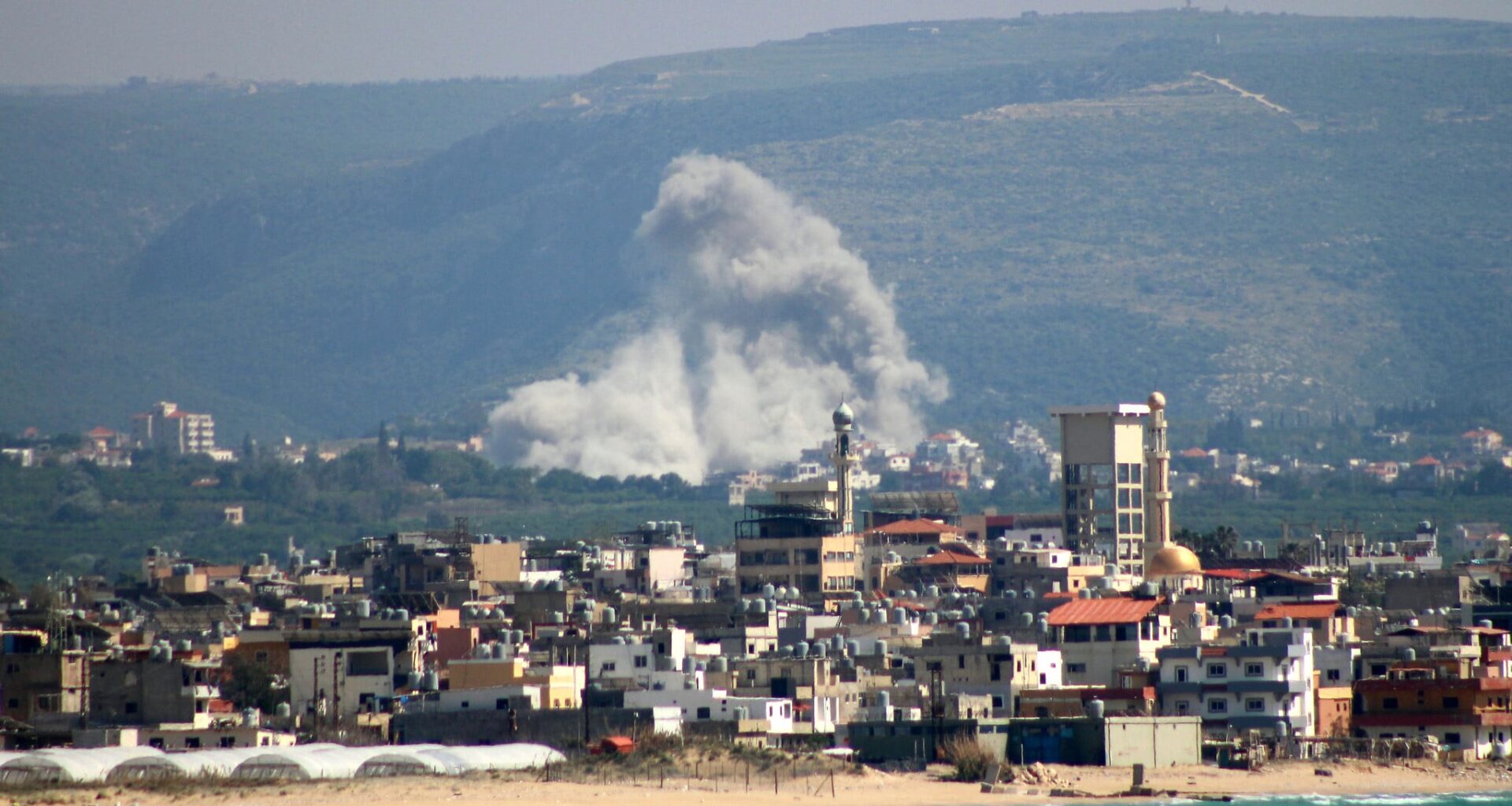 Hezbollah fires rockets at Haifa area; drones wound 2 troops in north Israel, 1 in Lebanon