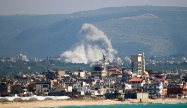 Hezbollah fires rockets at Haifa area; drones wound 2 troops in north Israel, 1 in Lebanon