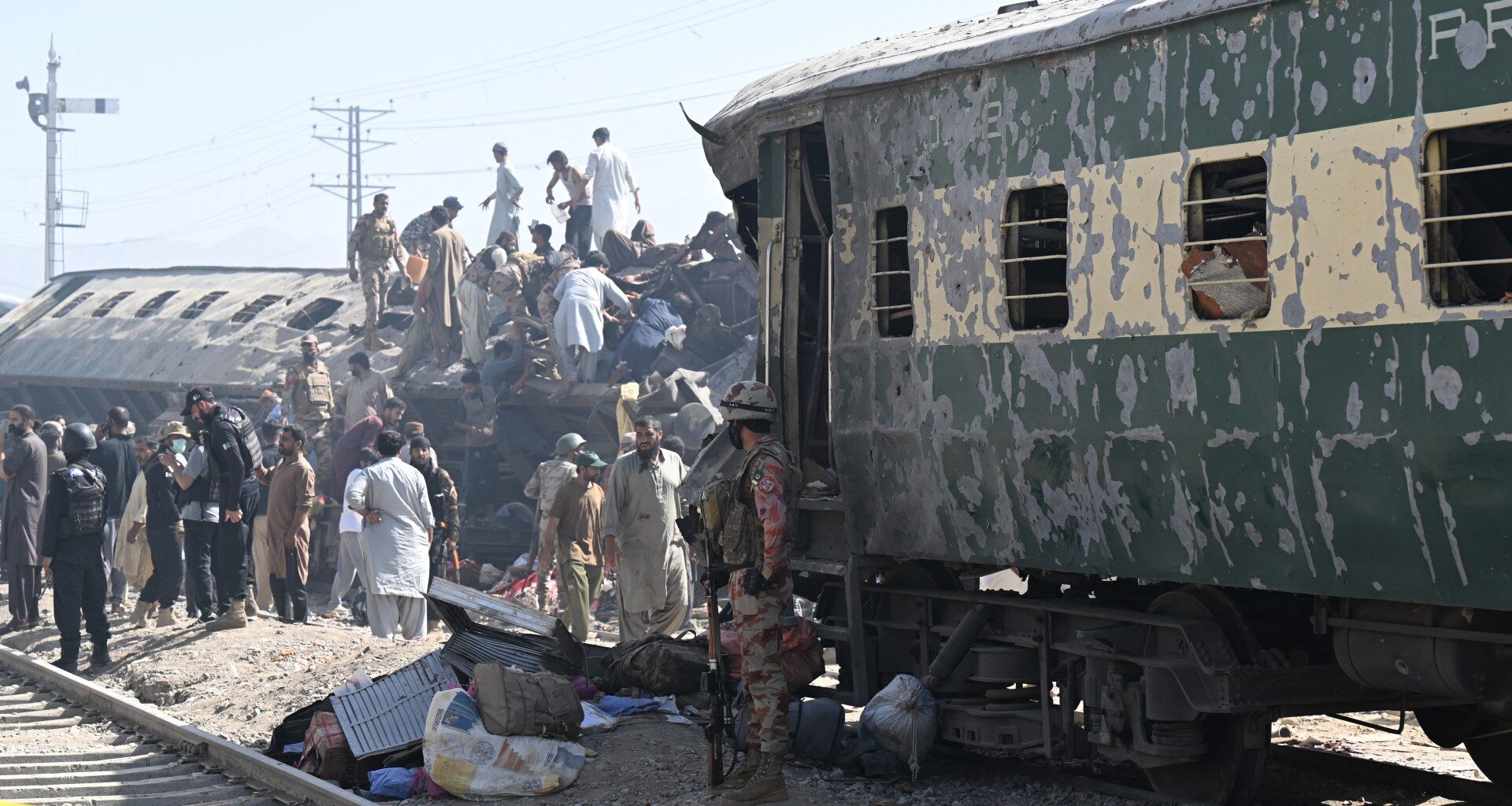 Blast hits train in Pakistan’s Balochistan, killing at least 24 people | Conflict News