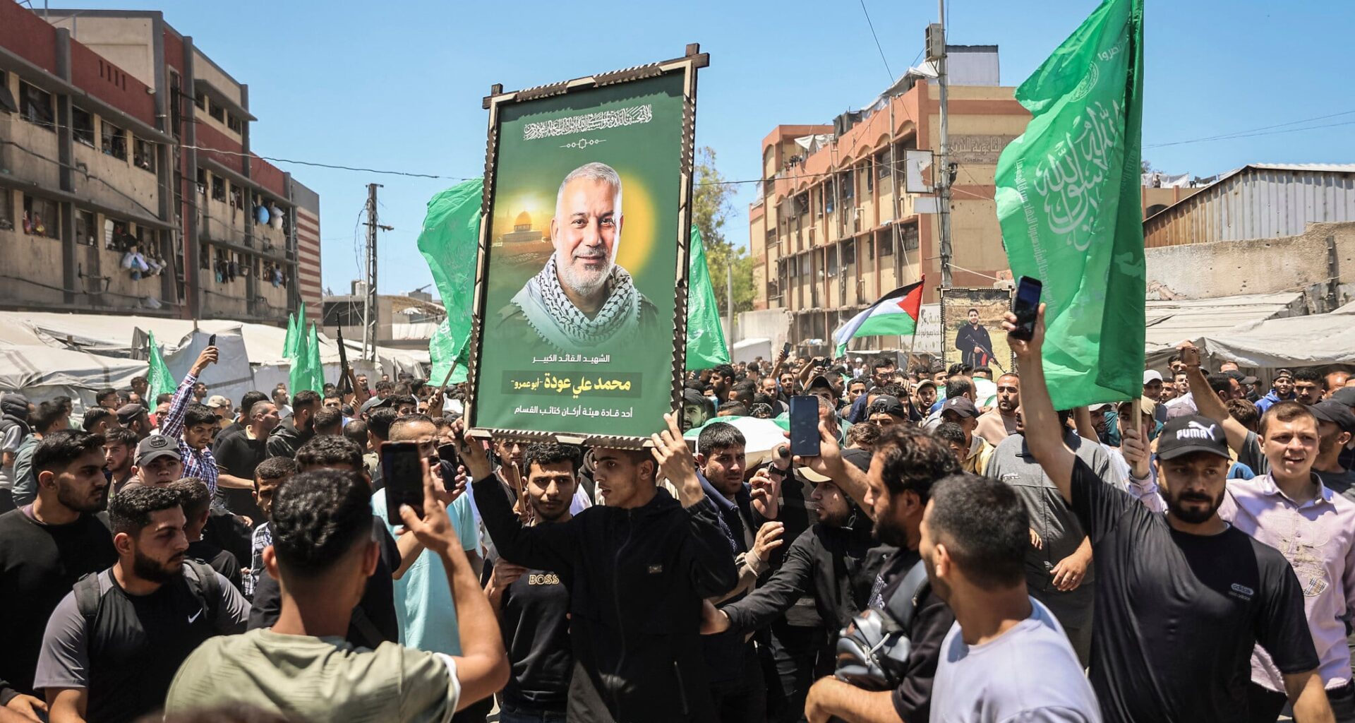Hamas confirms death of military chief Mohammed Odeh; defiant funeral held in Gaza City