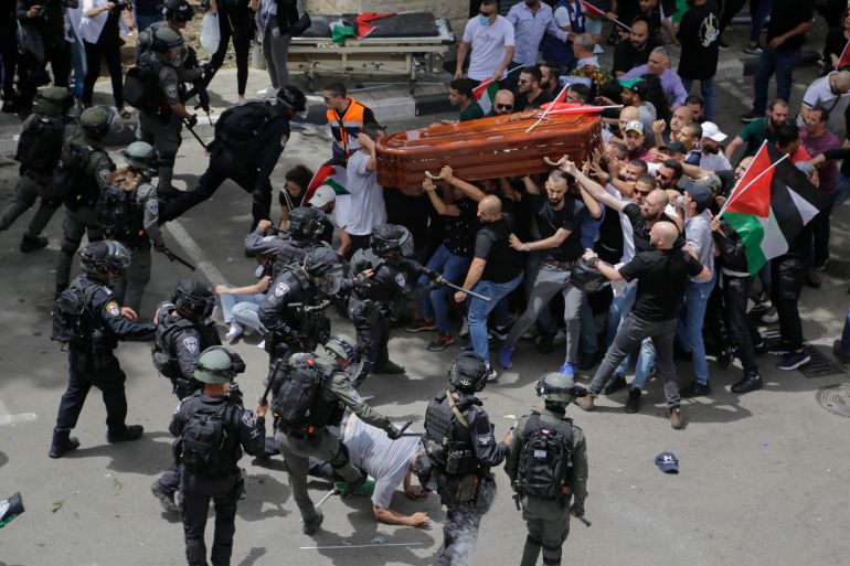 Abu Akleh funeral