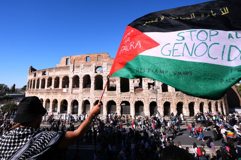 Gaza protest